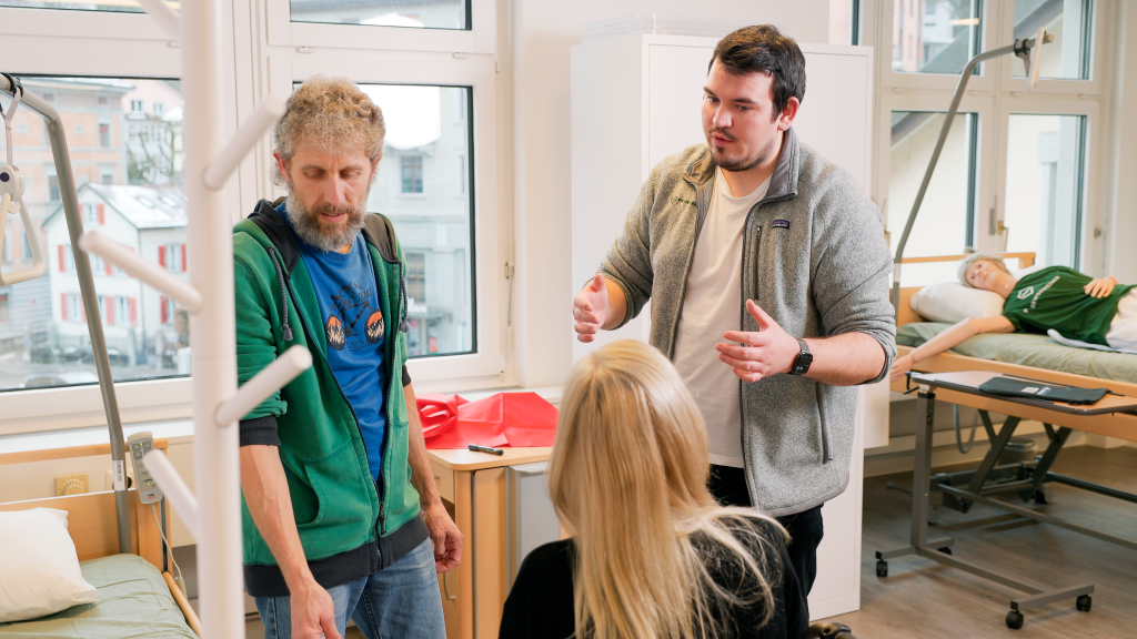 Pflegehelferkurs Abschlussprüfung