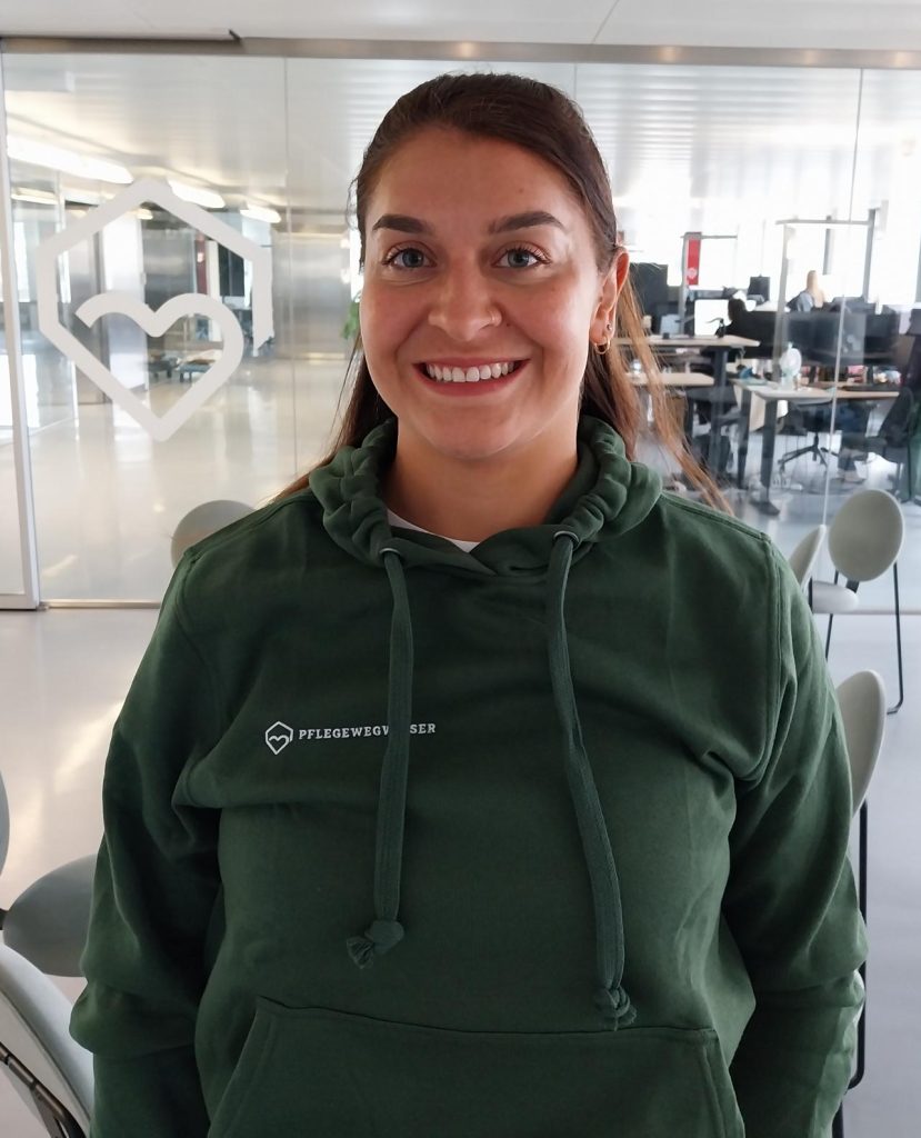 Merve Kovacevic-Sahin Pflegefachfrau bei Angehörigenspitex Pflegewegweiser Zug